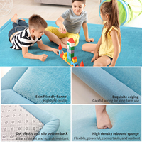5cm Extra Dicker Kinderteppich Memory-Schaum Tatami Kinderteppiche Baby-Spielmatte für Innenböden