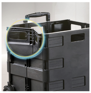 Inspired Living Ultra-Slim Rolling Pliable Storage Pack-N-Roll Utility-chariots, chariot pliant voiture - Product Image 5