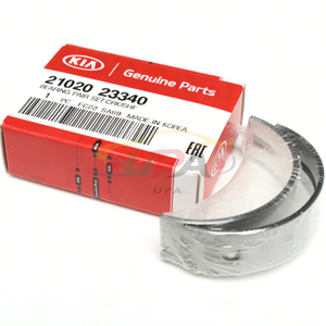 ชุดลูกปืนระบบเครื่องยนต์คุณภาพดั้งเดิม BEARING PAIR SET-CRK/SHF 21020-23340 2102023340 สำหรับฮุนได เอลันตร้า เกีย คลารัส 21020 23340 - Product Image 2