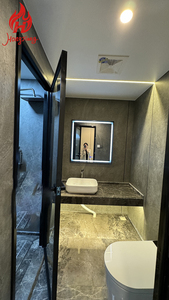 Modular đúc sẵn thép viên nang nhà sang trọng biệt thự ngoài trời với Apple cabin thẩm mỹ cho khách sạn sử dụng nhà văn phòng - Product Image 6