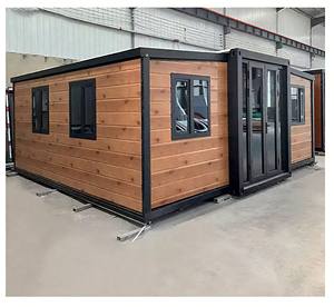 Maisons préfabriquées portables sur mesure en gros, 3 en 1, extensibles, conteneur mobile, maison préfabriquée - Product Image 1