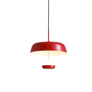 Nordic Moderne 6W Rode Hanglamp Indoor Eetkamer Plafond Hanglamp Voor Restaurant