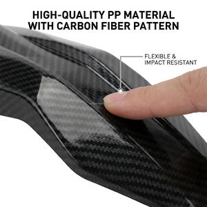 Parafango Anteriore di Ricambio JFG RACING in Plastica PP Effetto Carbonio, Protezione Antispruzzi per Moto Talaria Sting X3 MX3 MX4 - Product Image 2
