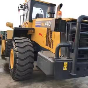 Big Discount <b>Used</b> KOMATSU WA470 Front <b>Loader</b> with Original Engine Core Motor Components for Sale - Product Image 1