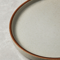 Service d'assiettes en porcelaine naturelles peintes à la main – Vaisselle en céramique pour restaurants à thème, hôtels, banquets et événements