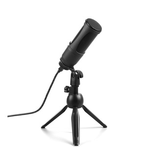 Microphone à condensateur USB professionnel en métal pour ordinateur de bureau/portable/PC, idéal pour la <span class=keywords><strong>musique</strong></span>, le gaming, le streaming en direct et l'enregistrement en studio - Product Image 3