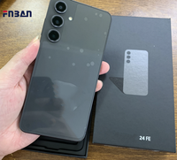 Fnban Vente en gros de smartphones d'occasion originaux pour Samsung Galaxy S24fe 5g, téléphones mobiles d'occasion S24 S24 ultra S23 ultra S23