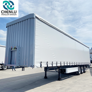 45 Foot <strong>Tautliner</strong> Semi-<strong>Trailer</strong> Steel Curtain Side <strong>Trailer</strong> for Sale - Product Image 6