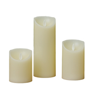 홈 장식용 프리미엄 도매 3D 라운드 양초 스마트 제어 2 단 스위치 자기 진자 플라스틱 LED 양초 - Product Image 4