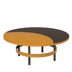 Factory OEM / ODM Coffee <strong>Tables</strong> High Quality Metal Leg Wooden Top Round Coffee <strong>Table</strong> Modern Home Furniture <strong>Set</strong> <strong>Living</strong> <strong>Room</strong> <strong>Table</strong> - Product Image 6