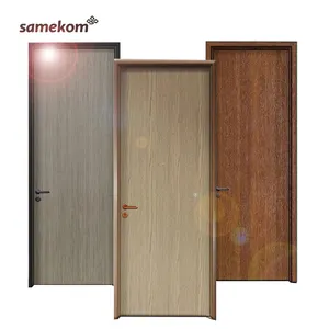 Pintu kayu Interior pintu kayu mahoni, pintu kayu Interior masuk kamar tidur Amerika
