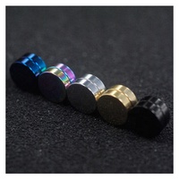 Pendientes Magnéticos de Moda, 6-12 mm, Acero Inoxidable, Magnéticos, Sin Perforación, Joyería Corporal, Pendientes Magnéticos Punk para Hombre