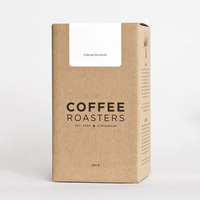 Boîte en papier kraft personnalisée pour l'emballage du café, pliable, en carton ondulé imprimé
