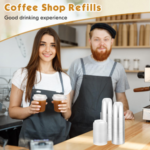 Custom Coffee <b>Cups</b> Print logo Clear Cold <b>Drink</b> PET Boba Tea <b>Cups</b> Coffee U Shaped <b>Plastic</b> <b>Cups</b> with Lids - Product Image 4