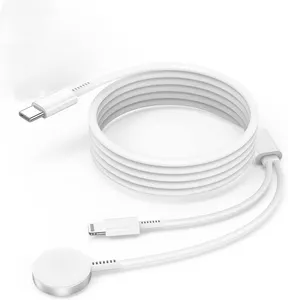 Vobasn FWireless şarj manyetik şarj Apple için kablo izle serisi USB-C manyetik şarj kablosu 1m Apple izle şarj