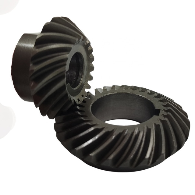 High Hardness 4140 Material Crown Wheel Spiral Bevel Gear for Sewing Machine