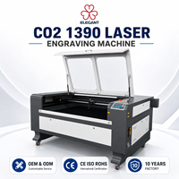 1390 Machine de gravure laser 100W 130W 150W Machine de découpe haute puissance pour cuir de bois PVC acrylique non métallique.