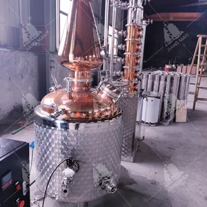 micro whiskey distillery equipment still moonshine 100l 4'' reflux distillation column home gin distiller
