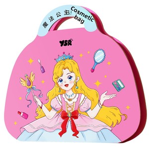 Kit per il trucco di carta da principessa giocattoli per bambini con pasta creativa per bambini regali di compleanno per bambine di 8-12 anni - Product Image 1