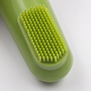 <b>Pet</b> Finger <b>Brush</b> TPE Solid Silicone Soft Bristles For Dog Cat Gum Massage Cleaning Manual Grooming Tool FN-03 - Product Image 5