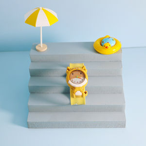 Montre Quartz à Motifs de Dessins Animés pour Enfants, Garçons et Filles, Cadeau d'Anniversaire Parfait, avec Cadran et Bracelet en Silicone - Product Image 3