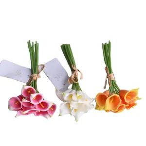 Neues Design Großhandel künstliche Tulpen PU-Blumenträger Einstielblume PU-Tulip für Dekoration