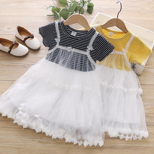 Nuevos productos Flower Kids Muestras musulmanas indias de <span class=keywords><strong>vestidos</strong></span> de niña envolventes de cóctel en diseños de verano Compra directa de China - Product Image 3