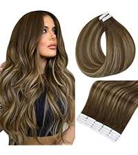 Extensions de cheveux humains vierges Remy 100% lisses, double épaisseur, avec bandes adhésives fines <span class=keywords><strong>en</strong></span> PU invisibles - Product Image 3