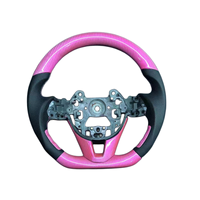 Roda Kemudi Serat Karbon Kustom Cocok untuk Roda Kemudi Mobil Mazda 3 Mazda 6 Cx5 Rx8 Mx5 Cx9 Cx30