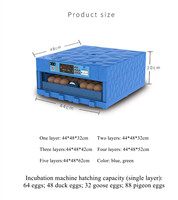 Incubateur d'œufs électrique entièrement automatique, 12v, forme canard 64 128 256 320, afrique du sud