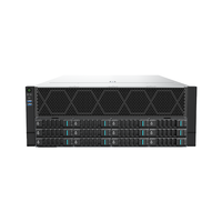 Serveur GPU en rack 4U à deux sockets LX G7466X5, 2 processeurs Intel Xeon Scalable de 3e génération, 32 Go de mémoire DDR4, 8 x 8056 ventilateurs, alimentation 2000 W