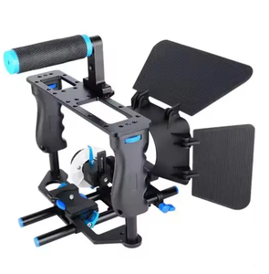 Kit de Jaula para Cámara Rundour <span class=keywords><strong>C200</strong></span> con Follow Focus / Matte Box / Jaula para Cámara para <span class=keywords><strong>Canon</strong></span> 5D Mark II III 700D 650D 600D D221 - Product Image 3