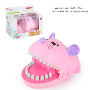 ילדי תנין שיניים צעצועי משחק ילדי בעלי חיים תנין כריש דינוזאור עכבר נושך אצבע צעצועי רופא שיניים משחקי צעצועים מצחיקים - Product Image 5
