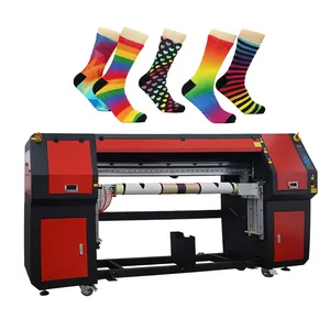 Top Sale Digital Textile Nylon Sublimation Socks Printer For Clothes ,Clothes Printer 3D Machine