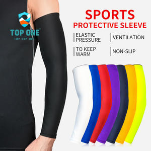 TopOne, manga de brazo de compresión para ciclismo más vendida, secado rápido y protección UV, equipo de seguridad transpirable para Fitness - Product Image 1