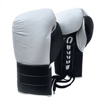 Guantes de Boxeo Personalizados para Hombre, de Alta Calidad, con Cordones, de Piel Sintética, a Bajo Precio, OEM