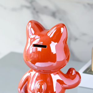 Ours de luxe écologique intérieur/extérieur <span class=keywords><strong>poterie</strong></span> en porcelaine accessoire de décoration pour la maison avec coffrets cadeaux pour l'amour violence - Product Image 5