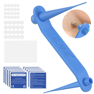 ELAIMEI OEM ODM Kit d'élimination des verrues cutanées 2-en-1 avec patchs, dissolvant automatique de verrues, logo personnalisé, marque privée, prix d'usine, faible MOQ - Product Image 6