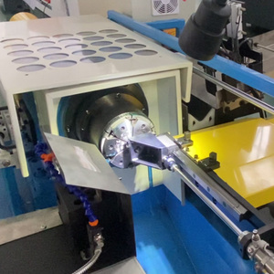 Tự động cho ăn đôi thanh cuối ống kim loại ống cạnh chamfering máy - Product Image 3