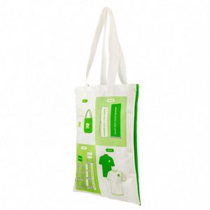 Sac fourre-tout écologique en tissu recyclable avec logo personnalisé imprimé - Product Image 6