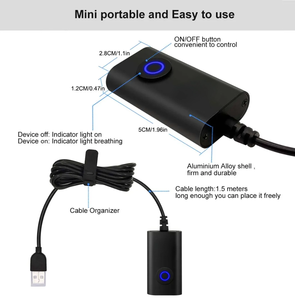 Simulador de Movimiento de Ratón USB con Interruptor de Encendido/Apagado, Mantiene la Computadora Encendida, Sin Necesidad de Controladores, <span class=keywords><strong>Auto</strong></span> Clicker - Product Image 2