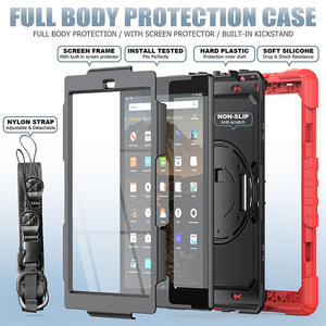 Funda protectora de pantalla con correa para manos, correa de hombro para Amazon <span class=keywords><strong>Kindle</strong></span> Fire HD <span class=keywords><strong>10</strong></span> 9Th 8Th 7Th Generation 2019 2018 2017 - Product Image 4