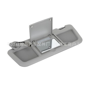 <b>Car</b> Sun <b>Visor</b> With Mirror For Mazda Rx8 2004 2011 Dark Gray Abs Material Roof Mounted Screw Installation - Product Image 2