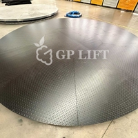 Plateforme tournante pour voiture 360°, Plateforme rotative pour exposition de véhicules, Plateforme tournante pour voiture à montage en surface