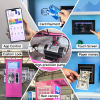 Máquina Expendedora Automática de Detergente Líquido para Lavandería de Autoservicio Inteligente YISO 24H
