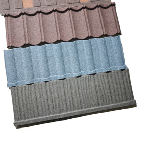 Tuiles de toiture en acier coloré ondulé, haute résistance, résistantes aux intempéries, ignifuges, contemporaines, garantie 22 ans, directement de l'usine - Product Image 2