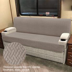 قطعتان مسند ظهر عصري قابل للتمدد وأغطية للمقاعد للأرائك والنوم والسكين الجاكنايف أغطية أريكة قماشية قابلة للغسل (90-100 *) - Product Image 3