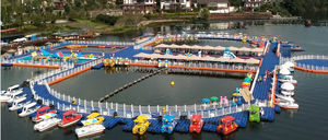 HDPE Modular nổi Piston phao Dock hệ thống cho tất cả các loại piers và cầu - Product Image 3