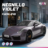 Film vinyle KUCIA Factory Super Brillant Violet Cristal Negnillo PET pour covering automobile