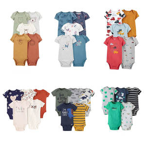 ชุดรอมเปอร์ผ้าฝ้ายสำหรับเด็กทารกชุดรอมเปอร์ผ้าฝ้ายถัก - Product Image 5